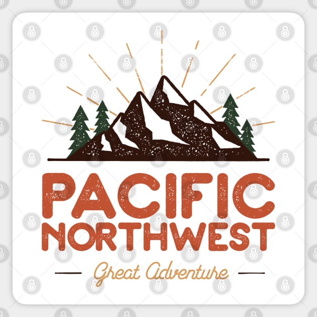 Pacific Northwest Sticker by happysquatch